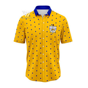 เสื้อเดรสลำลองลายจุดลายจุดสีแกมม่าแรด - Product Image 1