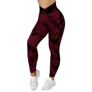Wholesales Soft Workout <b>Tights</b> Scrunch Butt Yoga Gym Leggings De Buttery Soft 87% Elastine Nylon and Pant - Product Image 6
