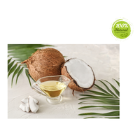 Huile de coco pour la peau maison et les produits de soins capillaires