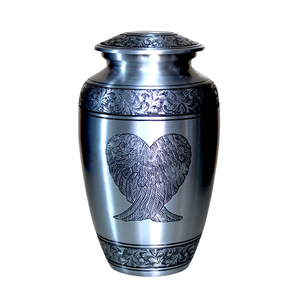 Urna Funeraria Elegante de Aluminio Estilo Americano Ecológica para Cenizas Humanas, Entierro Conmemorativo - Product Image 2