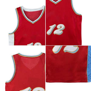 Camiseta de Baloncesto Transpirable de Alta Calidad para Hombre, Talla Grande, con Nombre Personalizado e Impresión Digital - Product Image 3