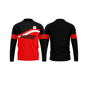 Sudadera Deportiva Ligera con Cierre de Cremallera de un Cuarto para Hombre, Mujer y Jóvenes, de Secado Rápido, para Equipos - Product Image 1