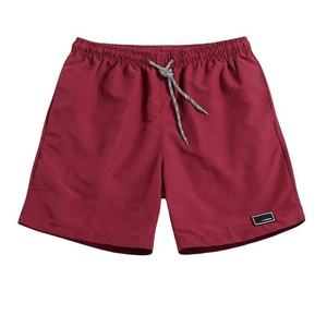 Pantalones cortos de correr informales personalizados para hombre con sublimación elástica de 5 pulgadas patrón sólido malla Jogger al aire libre pantalones cortos informales en blanco - Product Image 1