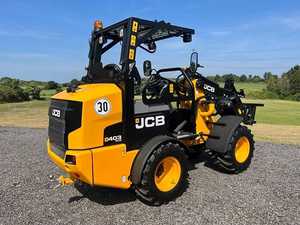 Cargadora de Ruedas JCB 403 Plus, Capacidad de 2 Toneladas, Cargadora Frontal con Dirección Deslizante, Sistema Hidráulico Eaton, Incluye Motor, Cojinete, Bomba, Caja de Cambios, PLC - Product Image 4