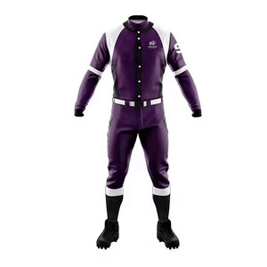 Ensembles d'uniformes de baseball de haute qualité, confortables et légers, respirants, en tissu 100% polyester, design personnalisable, parmi les plus vendus - Product Image 2