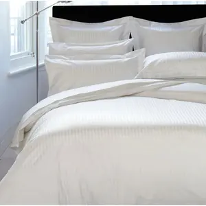 White bed linen single set is truly convenient and comfortable pleasant to the touch