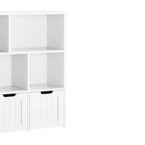 Minimalist Design Cabinet White Multifunctional <b>Toy</b> <b>Storage</b> Teak Wooden <b>for</b> Kids Cabinet and Home Decoration - Product Image 5