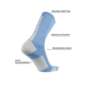 Anti-Bacterial Breathable <b>Soft</b> 100% Cotton <b>Socks</b> Lightweight Structure Enhances All Day Wearing Daily Comfort - Product Image 3