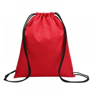 Sac à dos à cordon personnalisé rouge bleu rose orange sac à cordon en nylon résistant à l'eau sac à cordon de yoga pour hommes - Product Image 2