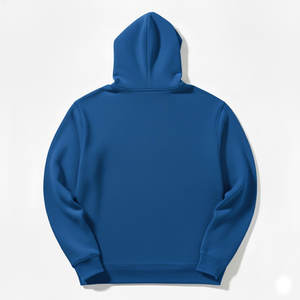 Sweat à capuche léger en tissu éponge d'été, parfait pour la superposition, avec un profil mince et un tissu respirant en mélange de coton naturel - Product Image 2