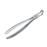 Vente en gros de pinces d'extraction dentaire en acier inoxydable No.79A finition miroir Instruments chirurgicaux à motif anglais personnalisables OEM