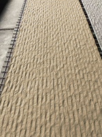 Carrelage flexible durable MoonStone MCM, aspect pierre 3D, imperméable, pour la décoration murale extérieure des studios et des théâtres