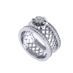 Anillo de Plata de Ley 925 con Circonita Cúbica, Chapado en Oro, Rodio/Oro Amarillo/Oro Rosa, 5.5 g, Corte de Pera, Adorno de Ágata - Product Image 3