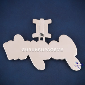 Pendentif Hip Hop personnalisé en argent sterling 925 plaqué rhodium, testeur de diamant VVS, lettre de nom en glace, cadeau - Product Image 5