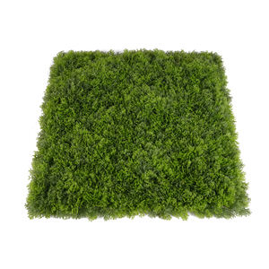 Panneaux de clôture en gazon artificiel de buis, protection UV, anti-UV, pour décoration <span class=keywords><strong>murale</strong></span> verte extérieure, en plastique, style Art Déco, solaire - Product Image 2