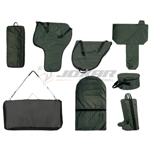 Sac de casque de cheval pour cavaliers équestres avec base renforcée au toucher léger fermeture à glissière sécurisée poignées confortables à vendre - Product Image 2