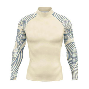 Men's Rash Guard <b>Shirts</b> <b>Swim</b> <b>Shirts</b> UV Protection Long Sleeve <b>Shirts</b> Lightweight Quick Dry for Watersports - Product Image 3