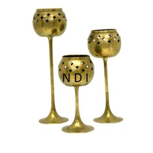 Décor de table de mariage et de dîner Décoration de fête Bougeoir chauffe-plat Bougeoir votif au design moderne - Product Image 6