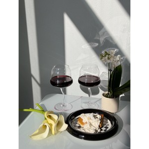 Copas de Vino de Vidrio Ecológicas Hechas a Mano, Realzan el Sabor, Claridad, Expresión Aromática, Diseño Clásico, Símbolo de Hospitalidad, Buen Gusto - Product Image 4