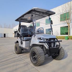 Chariot de golf pliable à 2 roues avec tableau de scores, compagnon de voyage pratique pour les golfeurs - Product Image 1