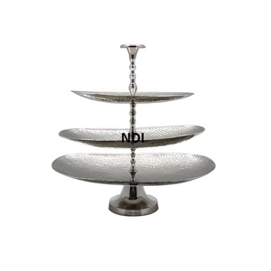 Serveur de gâteau personnalisé de style moderne Vaisselle d'hôtel Accessoires de décoration Décoration de fêtes de mariage Support de serveur de gâteau - Product Image 1