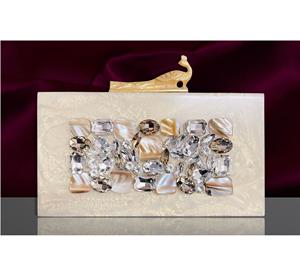 Pochette personnalisée en résine de mode artisanale indienne pour femme - Product Image 5