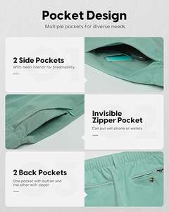 Pantalones Cortos Cargo Casuales para Hombre, para Entrenamiento, Golf, Actividades al Aire Libre, Viajes de Verano, Pantalones Cargo Deportivos con Movimiento Extremo - Product Image 2