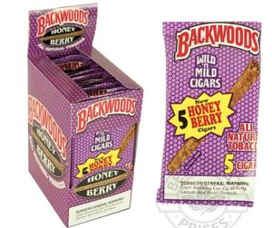 MÁS VENDIDO ORIGINAL Brown Russian Cream Backwoods, hojas para liar disponibles en todos los sabores, paquete de 8 paquetes de 5 (40 en total) - Product Image 3