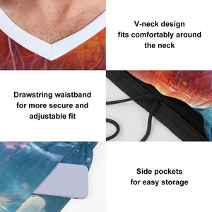 Pantalones cortos de baloncesto de verano para hombre, cómodos y transpirables, deportivos, Bsci con logotipo personalizable, camiseta de baloncesto de talla grande - Product Image 3