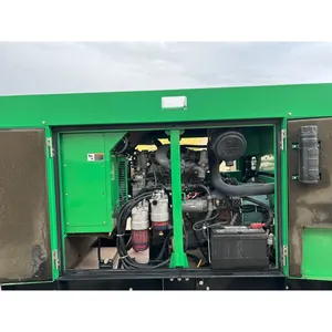 Groupe électrogène diesel industriel d'occasion de 36 kW avec sélecteur de tension, remorquable, pour usage commercial de secours - Product Image 3