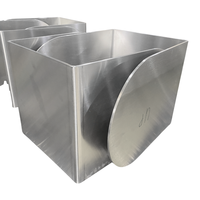 Boîte de réservoir rectangulaire soudée TIG en acier inoxydable pour stockage de liquides ou traitement de l'eau Fabricant OEM du Vietnam