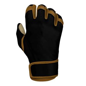 Guantes de bateo de béisbol con puño corto, protección de manos, cuero, colores personalizados y logotipo, diseños OEM/ODM - Product Image 2
