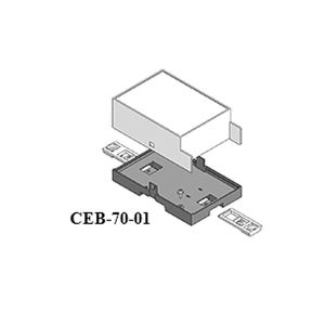Vente en gros de boîtiers en plastique industriels compacts CEB-70 de la plus haute qualité Boîte de contrôle longue durée en matériau ABS - Product Image 3