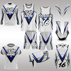 Uniformes de basket-ball Pakistan vente en gros uniformes de basket-ball respirants ensembles d'uniformes de basket-ball d'impression par sublimation à séchage rapide - Product Image 1