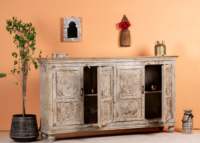 Collection en bois de haute qualité de concepteur créatif moderne unique salon maison meubles de buffet personnalisés de luxe