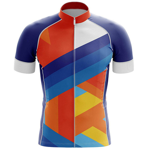 Conception personnalisée cyclisme maillot vêtements été respirant vêtements manches courtes hommes cyclisme maillot à vendre à bas prix - Product Image 6