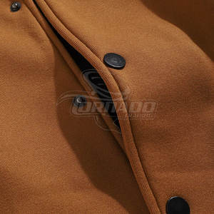 Nouvel arrivage de vestes Letterman en laine et coton de haute qualité pour adultes Taille Offre Spéciale XL à capuche et col montant pour l'hiver - Product Image 5