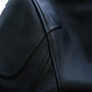 Vestes en cuir de moto à manches longues sur mesure confortables et respirantes pour l'hiver, coupe-vent - Product Image 5