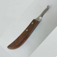 Coupe-ongles vétérinaire à lame courbée pour gaucher, réutilisable, manche multicouche, certifié ISO13485 CE, pour chèvres, moutons, porcs