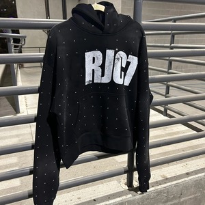 Haute Qualité Acide Lavage Strass À Capuche Surdimensionné Poids Lourd Y2k Pull Vintage Streetwear Soleil Fade À Capuche Pour Hommes - Product Image 3