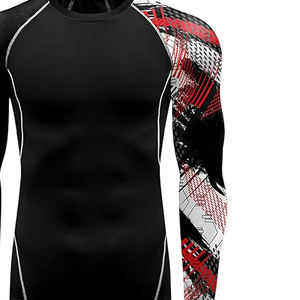 Nouveauté Rash Guard MMA unisexe pour adulte, court, en polyester/spandex, antibactérien, sublimation personnalisée, logo OEM, respirant, en solde, prix bas - Product Image 6