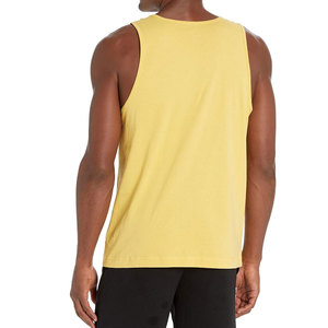 Custom LOGO Printing Men Blank Tank Top Men Plain 95% Cotton 5% Spandex Gym Muscle Bodybuilding <b>Stringer</b> <b>Vests</b> Men Fitness Wear - Product Image 3