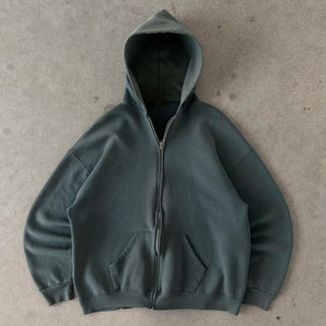 Sudaderas con capucha de algodón grueso con bordado de peso pesado para hombres, fabricantes de ropa Essentials 500 Gsm, sudaderas con capucha de gran tamaño personalizadas - Product Image 5