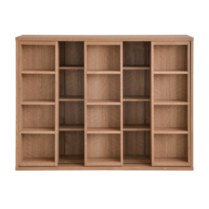 Gabinete de almacenamiento de libros deslizante de diseño moderno KD, muebles de oficina para el hogar de larga venta para dormitorio, comedor, uso escolar - Product Image 1