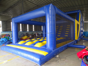 Khổng lồ lớn Mega nhà bị trả lại 5K chạy sự kiện bouncy nhảy lâu đài ngoài trời Inflatable Insane 5K chạy khóa học trở ngại - Product Image 4
