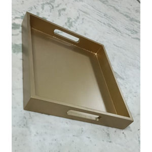 Bandeja de servicio cuadrada colorida de MDF de alta calidad para restaurante Bandeja de servicio de comida de MDF para cocina y mesa Tamaño personalizado - Product Image 3