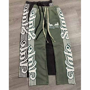 Conjunto Deportivo Unisex de Primera Calidad con Apliques Bordados, Transpirable, Lavado Ácido, Sudadera con Capucha y Pantalones Deportivos de Gran Gramaje - Product Image 3