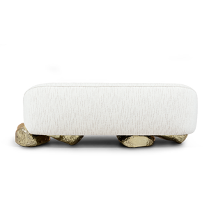 Angra White Three-Seater Sectional Sofa Contemporary Design Farmhouse Tufted <b>Corner</b> Upholstered Sponge for Home Furniture Set - Product Image 6