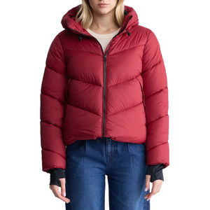 Servicios OEM Chaqueta acolchada de alta calidad para mujer Chaqueta acolchada de nuevo diseño para mujer Chaquetas cortas de invierno Ropa de mujer transpirable - Product Image 1
