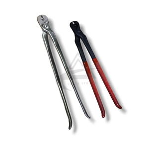 High Quality <b>Rubber</b> Coated Black Color Professional Farrier Horse Shoe Nail Puller Farriers Tools 12" Horse Equipment - Product Image 1